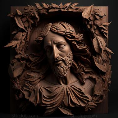 3D model st jesus (STL)